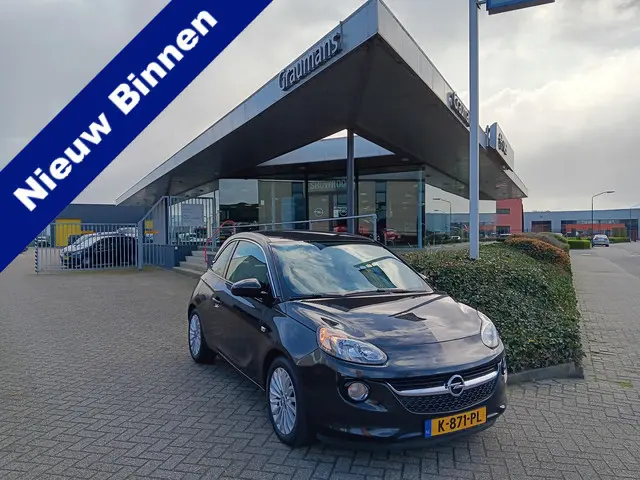 Opel ADAM 1.2 Jam 70PK, Airco, Sportstoelen, Cruise-Control, Bleutooth etc. incl 12 MND BOVAG-GARANT...
