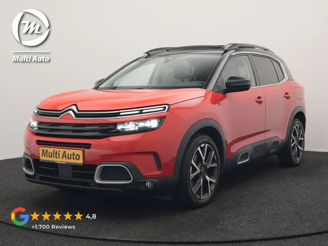 Citroën C5 Aircross 1.6 Shine PHEV 225pk Dealer O.H. | Panodak | Adaptive Cruise | 360 Camera | Lede...