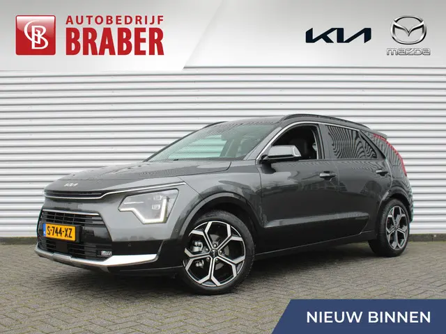 Kia Niro 1.6 GDi Hybrid ExecutiveLine | Stuur-/stoelverwarming + ventilatie | Leer | Schuifdak | 18"...