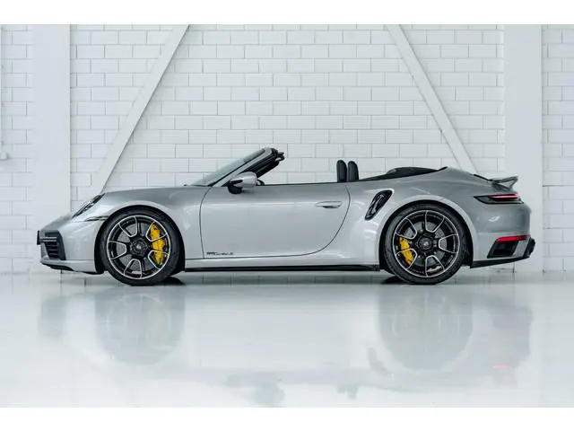 Porsche 911 Cabrio 3.8 Turbo S | GT Silver | Sport Exhaust | Burmester Sound |