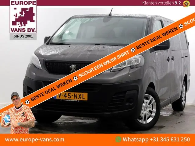 Peugeot Expert 2.0 BlueHDI 145pk L3 D.C. Navi/Camera/2x Schuifdeur 07-2022