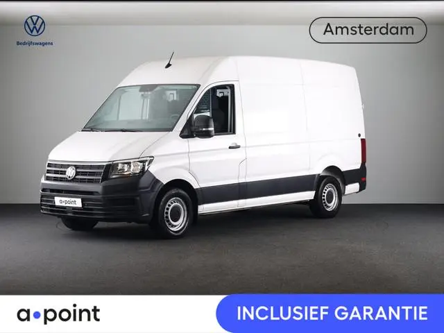 Volkswagen Crafter 35 2.0 TDI L3H2 140 PK | Navigatie via app | Bijrijdersbank | Airco | Side Assist...