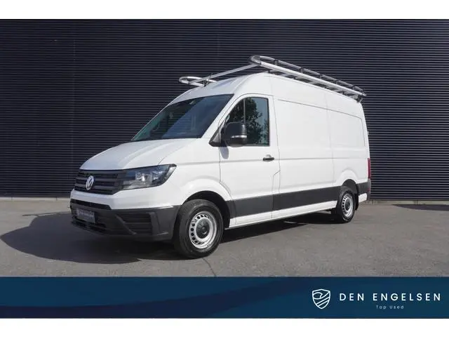 Volkswagen Crafter 140pk L3H3/L2H2 Apple carplay Cruise control Airco Imperiaal Parkeersensoren 3-Zi...