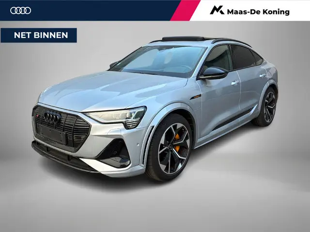 Audi e-tron Sportback S 503pk Quattro 95 kWh · SOH 96,2% · Panoramadak · 360 Camera · Luchtvering ·...