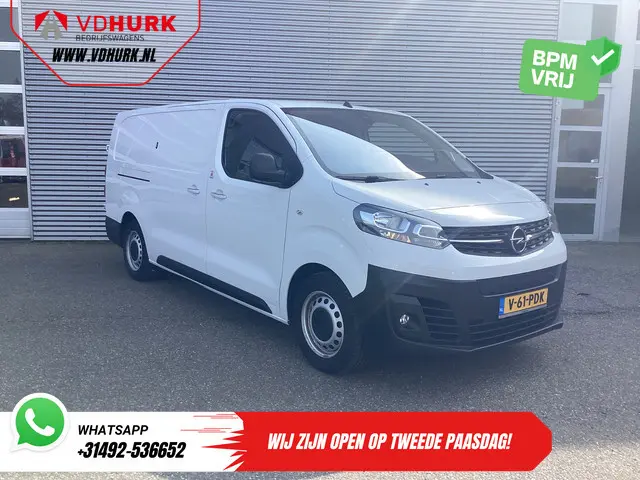 Opel Vivaro Electric L3 230 km WLTP Snellader/ Keyless/ Carplay/ Stoelverw/ Climate/ PDC/ Cruise
