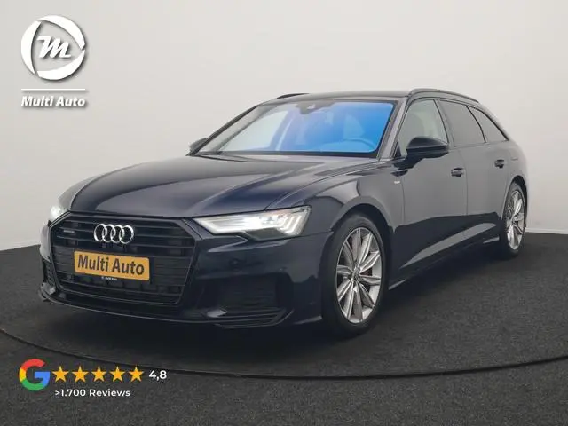 Audi A6 Avant 55 TFSI e Quattro 2x S Line PHEV 368pk Dealer O.H | Head Up | Matrix LED | Cruise Cont...