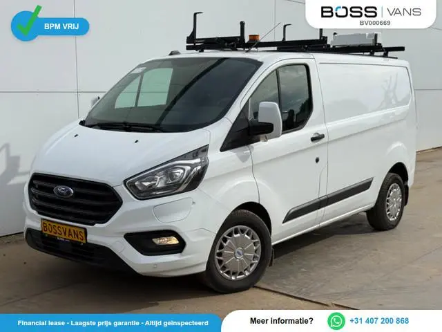 Transit Custom 340 1.0 PHEV 120PK *ELEKTRO MOTOR KAPOT* L1H1 Automaat Hybride Inbouwkast Dakrailing...