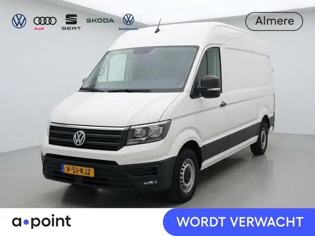 Volkswagen Crafter 35 2.0 TDI L3H3 Highline 140 pk Automaat | Verlengde garantie | Navigatie | Parke...