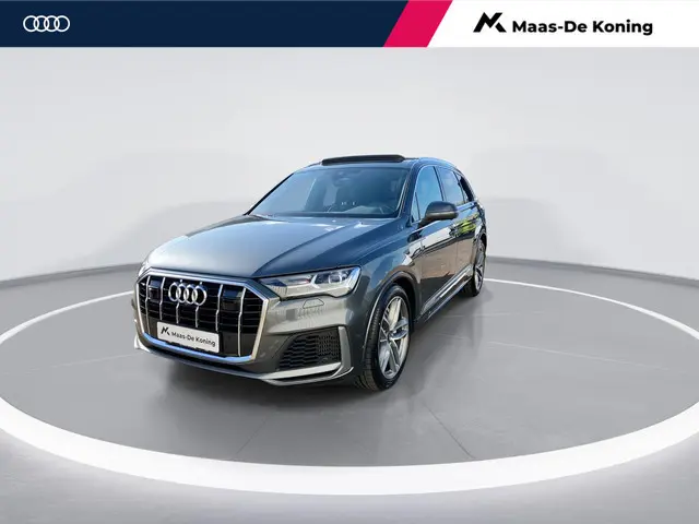 Audi Q7 55 TFSIe 280kW/381PK quattro S Line · Panoramadak · Trekhaak · Luchtvering · 360gr camera ·...