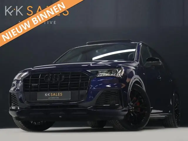Audi Q7 60 TFSI e quattro Competition [S-LINE, SCHUIFKANTELDAK, APPLE CARPLAY, STOELVERWARMING, MEMO...