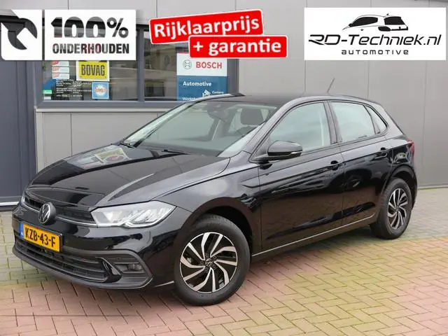 Volkswagen Polo 1.0 TSI 95pk DSG Life Led,Climate control, App-Connect , PDC, LMV15", Stuuwiel multi...