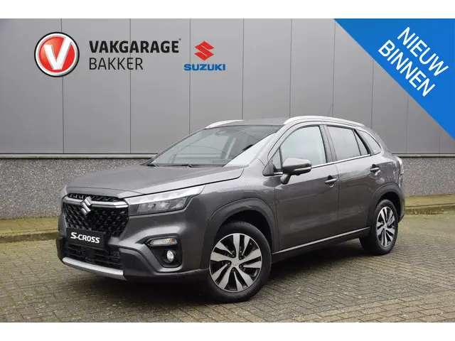 Suzuki S-Cross 1.4 Boosterjet AllGrip Style Smart Hybrid | Automaat | rondomzicht camera | Lederen bekleding |