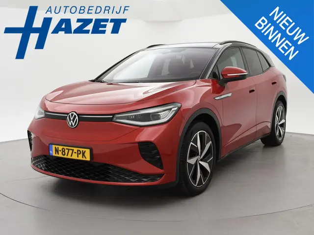 Volkswagen ID.4 GTX 4MOTION 77 kWh 300 PK + 20 INCH | PANORAMA | TREKHAAK WEGKL. | SFEERVERLICHTING...