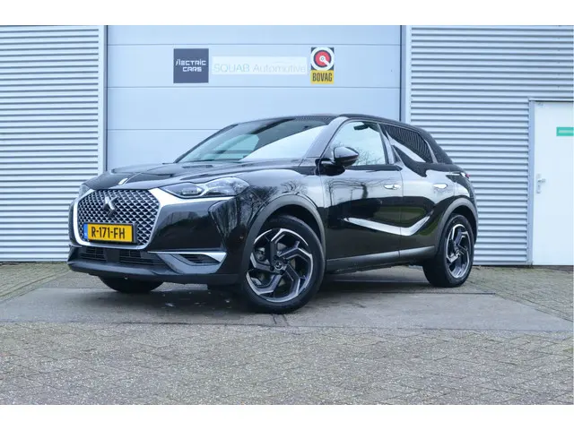 DS 3 Crossback E-Tense So Chic 50 kWh HUD, Leren bekleding, 18" Alu