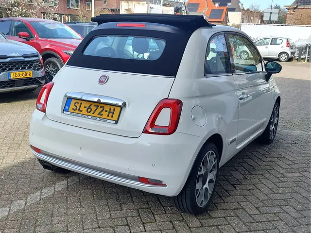Fiat 500 C 0.9 TWINAIR TURBO LOUNGE Leder | Cruise | Navi | Carplay/Android