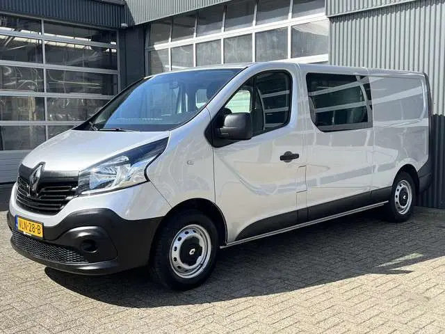 Renault Trafic 1.6 dCi T29 L2H1 DC Marge Btw / Bpm vrij Airco Cruise controle Navigatie 5 persoons Dubbele cabine Euro 5 Lang Verlengde wielbasis 1e eigenaar Ex overheid