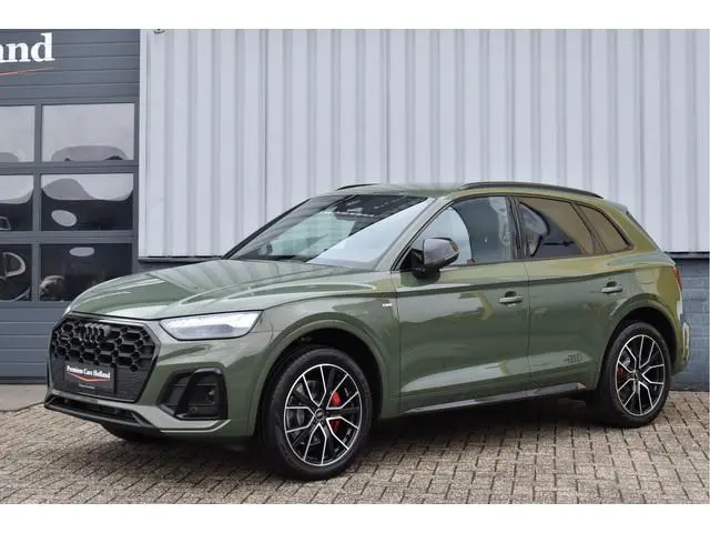 Audi Q5 50 TFSI e S-Line 299 Pk Black Optik Matrix Leder Navi Carbon 20 Inch Trekhaak