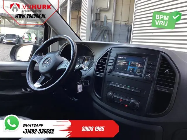 Mercedes-Benz Vito 116 CDI Aut. L2 LED/ Standkachel/ Stoelverw./ Carplay/ Camera/ Cruise/ Trekhaak/...