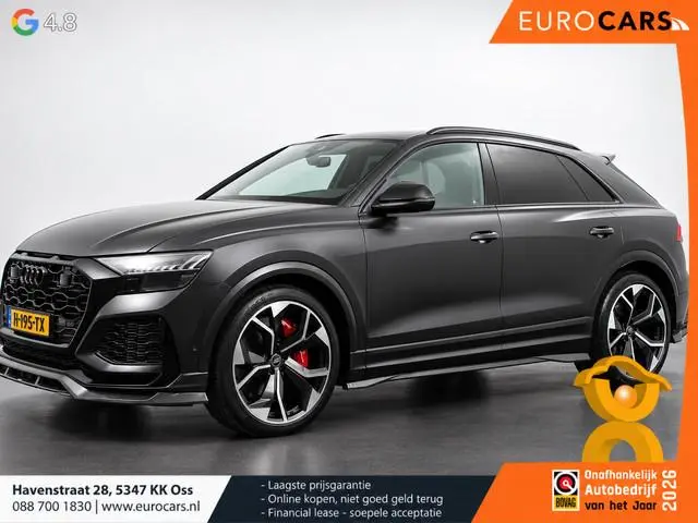 Audi RS Q8 4.0 TFSI RS Q8 Quattro 600pk! Panorama dak Navigatie B&O Akrapovic Electrische achterklep...