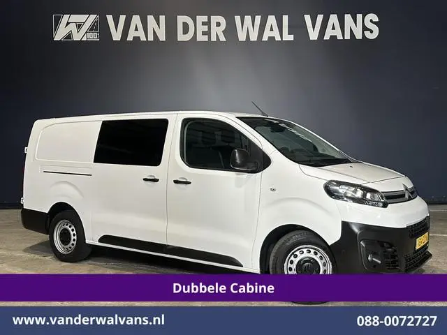 Citroën Jumpy 2.0 BlueHDI 123pk L3H1 Dubbele Cabine Euro6 Airco | 6-Zits | 2x Zijdeur | Camera | Nav...