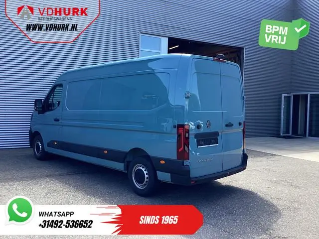 Renault Master 2.0 dCi 150 pk L3H2 270Gr.Deuren/ LED/ Carplay/ Camera/ 2.5t Trekverm./ Cruise/ PDC/...