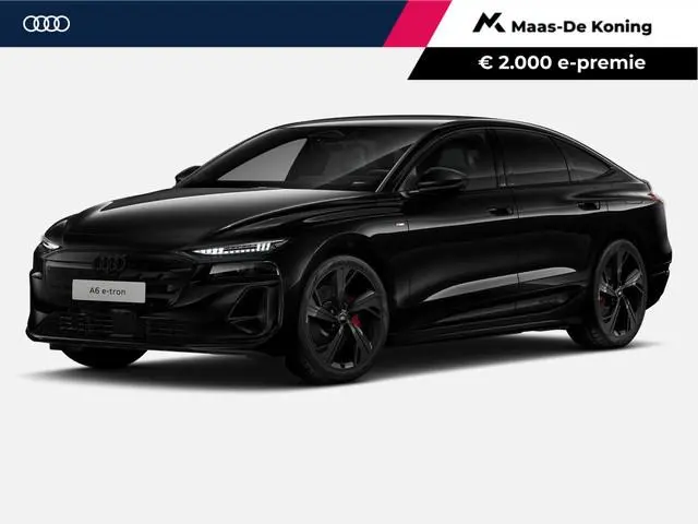 Audi A6 e-tron Sportback S edition 83 kWh 286 PK · Trekhaak elek. wegklapbaar · Leder zwarte sportst...