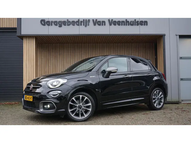 Fiat 500X 1.0 120pk GSE Sport H-Leder Keyless 18inch LM LED Navi Stoelverwarming *Zeer Nette Fiat* 5...