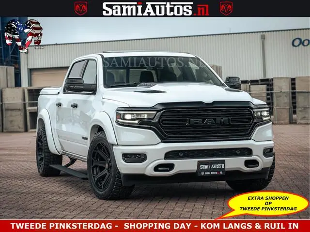Dodge Ram 1500 Limited Night | 5.7 V8 Hemi Full Option | LPG | Comfortabele Dubbele Cabine met Royal...