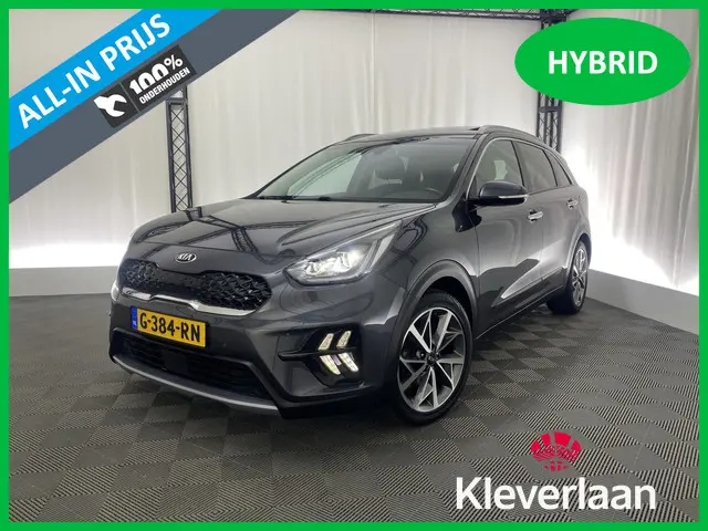 Kia Niro 1.6 GDi Hybrid ExecutiveLine Automaat | Schuif/Kanteldak | Apple CarPlay | Navi | Dodehoek...