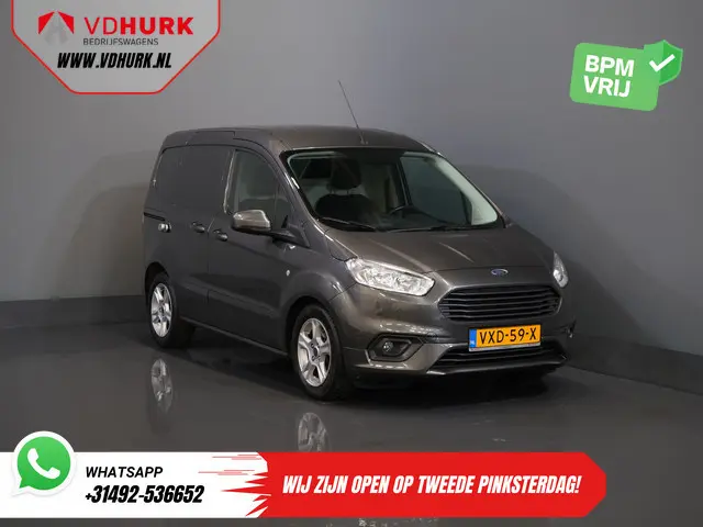 Ford Transit Courier 1.5 TDCI 100 pk Limited Stoelverw./ Voorruitverw./ Navi/ Carplay/ Camera/ Clima...