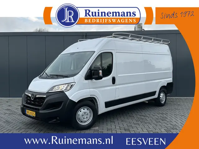 Opel Movano 2.2D 140 PK 3.5T / L3H2 / 49.954 KM / 3 TONS TREKHAAK / IMPERIAAL + LADDER / CAMERA / CR...