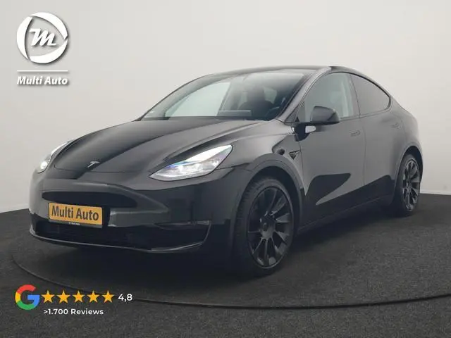 Tesla Model Y Dual Motor Long Range AWD 441 pk | Trekhaak Afn. | Full Self-Driving Capability | Pano...