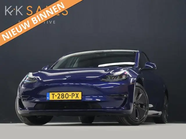 Tesla Model 3 Long Range RWD 75 kWh [SOH 95%, PANORAMADAK, STOELVERWARMING V+A, STUURWIEL VERWARMING...