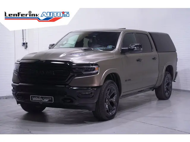 Dodge Ram 1500 5.7 V8 4x4 Limited Night Luchtvering, 22" LMV 360 Camera, Harman&Kardon, Panoramadak, BPM vrij, 5-Zits