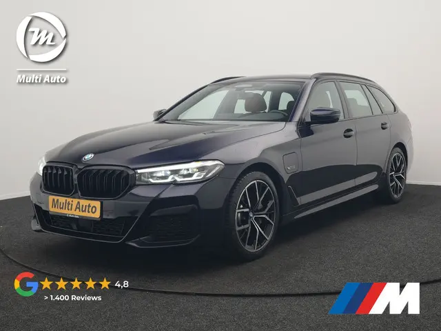 BMW 5-serie Touring 530e M Sport Plug in Hybrid 293pk Dealer O.H PHEV | Trekhaak af fabriek | Adapti...