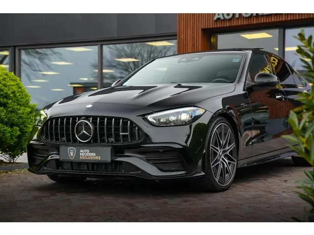 Mercedes-Benz C-klasse AMG 43 4MATIC Panoramadak Burmester Adapt. Cruise Ambient HeadUp Nieuwe Model...