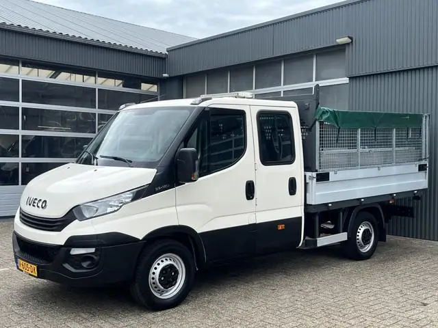 Iveco Daily 35S12D 2.3 345 Euro 6 Trekgewicht 3500kg 6 persoons  Airco Pick-up Open laadbak Bakwagen...