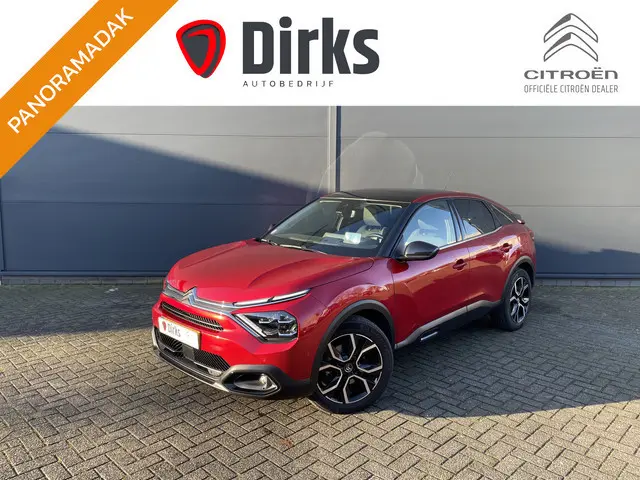 Citroën C4 130pk Shine (Elektrisch Schuifdak - Camera - Keyless Entry - Pack Hifi - Leder - Parkeers...