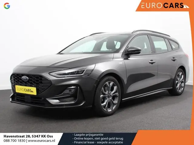 Ford Focus Wagon 1.0 EcoBoost Hybrid ST Line Navigatie Climate Control Led Dab Camera Parkeer sensor...