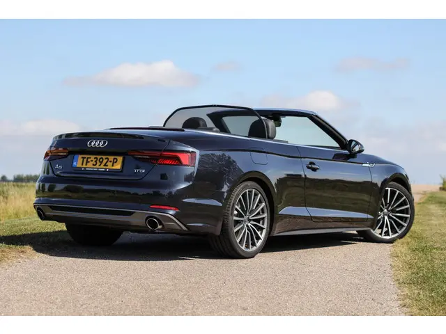 Audi A5 Cabriolet 2.0 40 TFSI S-Line ✅ Full-LED ✅ Leder ✅ Stoelverwarming