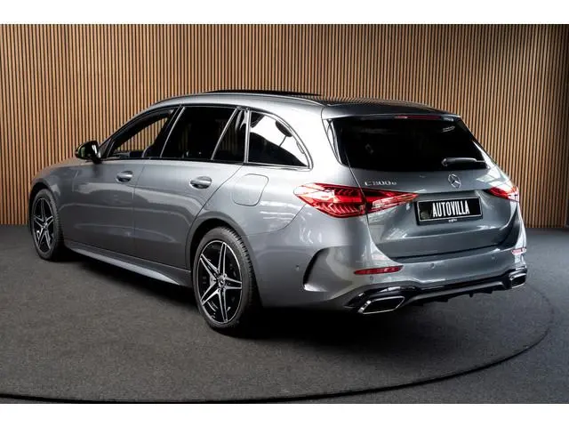 Mercedes-Benz C-klasse Estate 300e AMG Line Leer 360° Memory seats Matrix LED Laser Navi LED Nightpa...