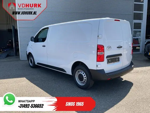 Toyota e-ProAce Worker 230 km WLTP Adapt.Cruise/ Standkachel/ Stuurverw./ Carplay/ Airco/ Camera/ PD...