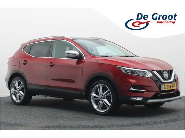 Nissan Qashqai 1.3 DIG-T N-Motion Panoramadak, 360° Camera, Cruise, Apple Carplay, LED, Trekhaak, 19...