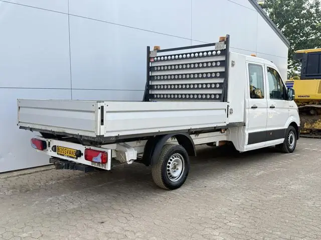 Volkswagen Crafter 3.140 2.0 TDI Automaat Open Laadbak Kist Dubbele cabine 6-persoons Airco Trekhaak...
