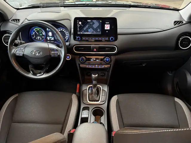 Hyundai Kona 1.6 GDI HEV Fashion | Navi | ACC | Krell | Camera | HUD | Dode hoek | 100% Dealer onder...