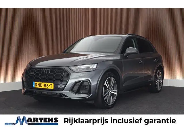 Audi Q5 55 TFSI e 376pk S edition Trekhaak Camera Luchtvering Stoelverwarming Keyless Massage Naviga...