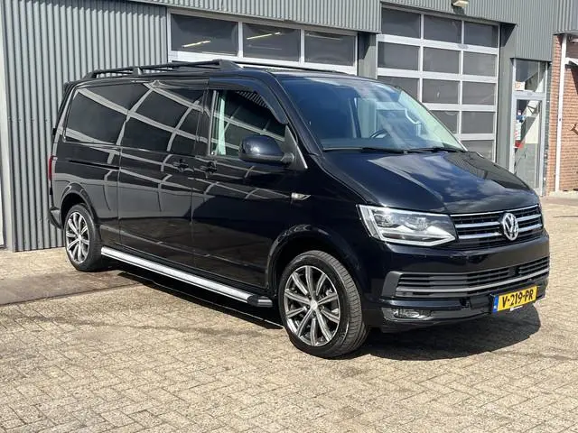 Volkswagen Transporter 2.0 TDI L2H1 DC 2x elektrische schuifdeur Leder Apple carplay Schuifdak Stoel...