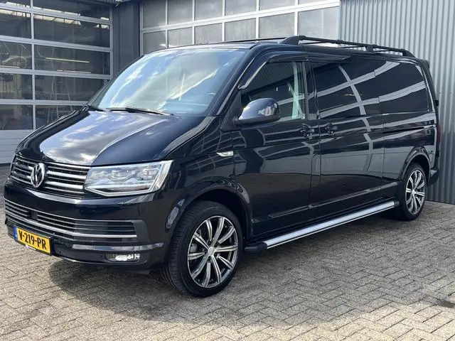Volkswagen Transporter 2.0 TDI L2H1 DC 2x elektrische schuifdeur Leder Apple carplay Schuifdak Stoel...