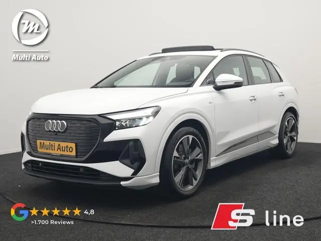 Audi Q4 e-tron 45 Quattro S edition 77 kWh 265pk Dealer O.H. | Panodak  | Camera | 20"L.M. | Sportst...