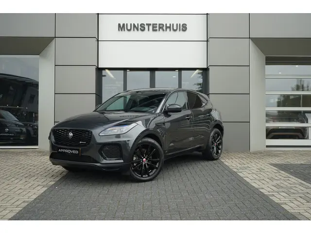 Jaguar E-PACE P300e AWD R-Dynamic SE | Occasion Lease vanaf € 974 p/m | Meridian | Adaptieve cruise...